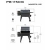Gril na drevené pelety Navigator 1150 Pit Boss / PB1150G