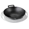 Liatinový wok 36 cm BBQ systém Flash