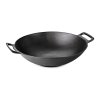 Liatinový wok 36 cm BBQ systém Flash