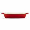 Červený pekáč liatina/smalt 3,2 l Grand feu