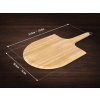 T Witt Pizza Wood Pizza Peel 14 Inch studio 5