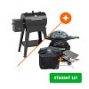 Gril na drevene pelety FB500 Pit Boss + plynový Sportsman 3