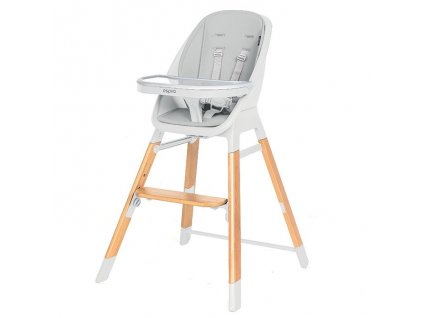 ESPIRO Jedálenská stolička 4v1 SENSE white gray
