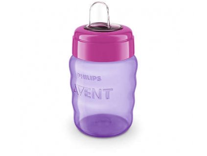 AVENT Fľaša Clasic s výlevkou, 260 ml, Fialová