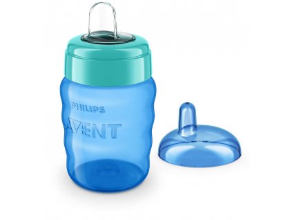 AVENT Fľaša Clasic s výlevkou, 260 ml, Modrý
