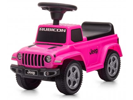 MILLY MALLY Odrážadlo auto Jeep Rubicon Gladiator ružové