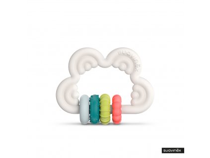 SUAVINEX | HRYZÁTKO silikonové +6 m- Farebné