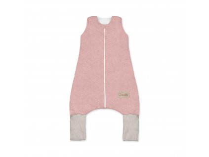 ALBERO MIO Spací vak s nožičkami S 2,5 tog CC1 ružový