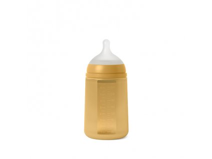 SUAVINEX | DOJČENSKÁ FĽAŠA  240 ml M COLOUR ESSENCE - okrová