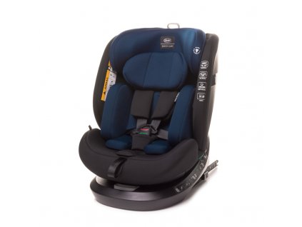 4 BABY ROTO-FIX autosedačka 40-150cm Navy blue I-Size