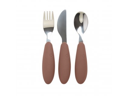 BIBS detsky nerezovy pribor Woodchuck 4340247 5713795253913