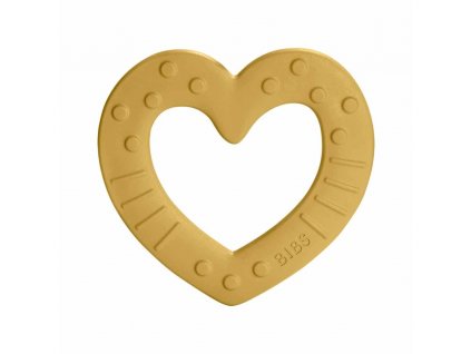 BIBS Baby Bitie hryzátko - Heart Mustard