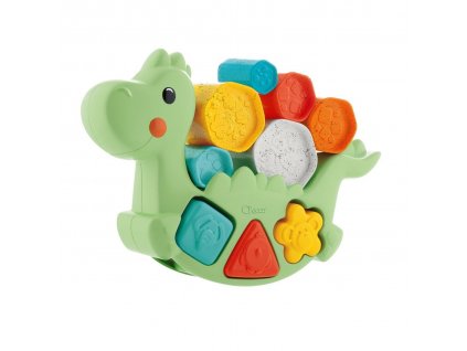 CHICCO 00010499100000 Sorter układanka Dino ECO+