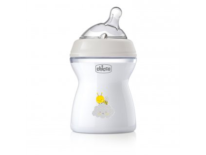 CHICCO Plastová fľaša 250 ml 2m+ neutrálna