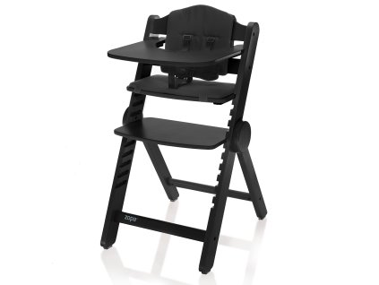 Drevená jedálenská židľa Clipp & Clapp, Black