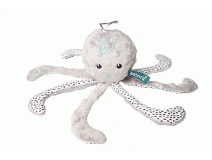 HENCZ Plyšová chobotnica Tari, Šedá