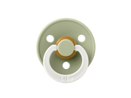 BIBS Colour cumlík z prírodného kaučuku 1ks – veľkosť 1 - Sage nočný
