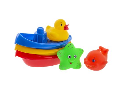 TULLO Hračka do vody, Loď so zvieratami