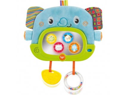 SMILY PLAY Plyšová hračka Projektor Slon