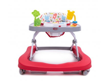 4 BABY Chodítko WALK'N PUSH RED