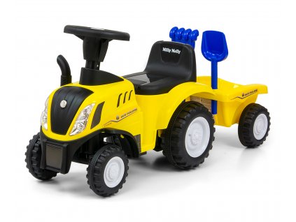 MILLY MALLY Odrážadlo traktor NEW HOLLAND T7 žltý