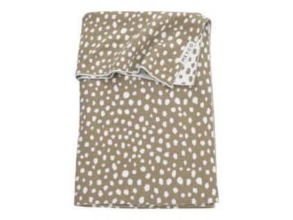 2753048 Meyco deken cheetah taupe