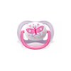 AVENT SCF080/02 Smoczek Ultra Air Happy 0-6M dziewczynka I love mama/motyl