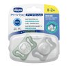 CHICCO 00075126410000 Smoczek MICRO GLOW sil 0-2m 2 szt