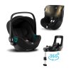 Autosedačka set Baby-Safe 3 i-Size+Báze Flex Base Isense+Autosedačka Dualfix iSense, Space Black