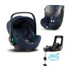 Autosedačka set Baby-Safe 3 i-Size+Báze Flex Base Isense+Autosedačka Dualfix iSense, Indigo Blue