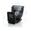 Autosedačka set Baby-Safe iSense+Báze FLEX BASE Isense+autosedačka DUALFIX iSense, Midnight Grey