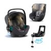 Autosedačka set Baby-Safe iSense+Báze FLEX BASE Isense+autosedačka DUALFIX iSense, Midnight Grey