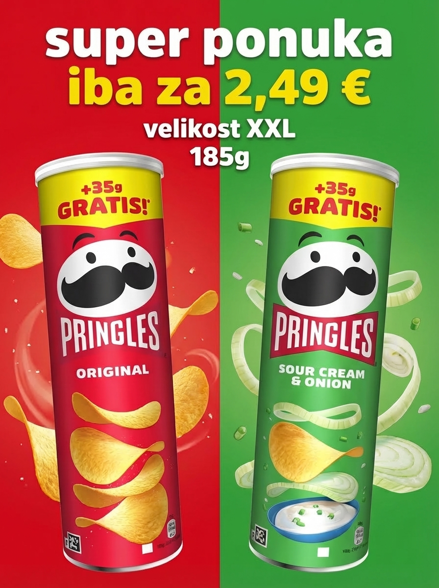 Pringles XXL - super ponuka