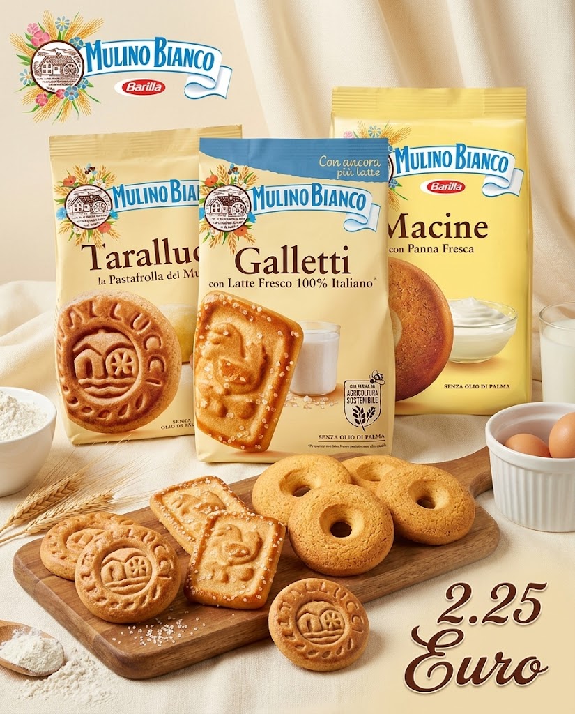 Mulino Bianco sušienky