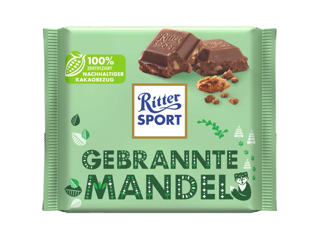 Ritter Sport Gebrannte Mandel 100g
