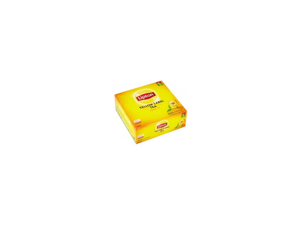 3595 1 caj cerny yellow label hb lipton 100x1 8g