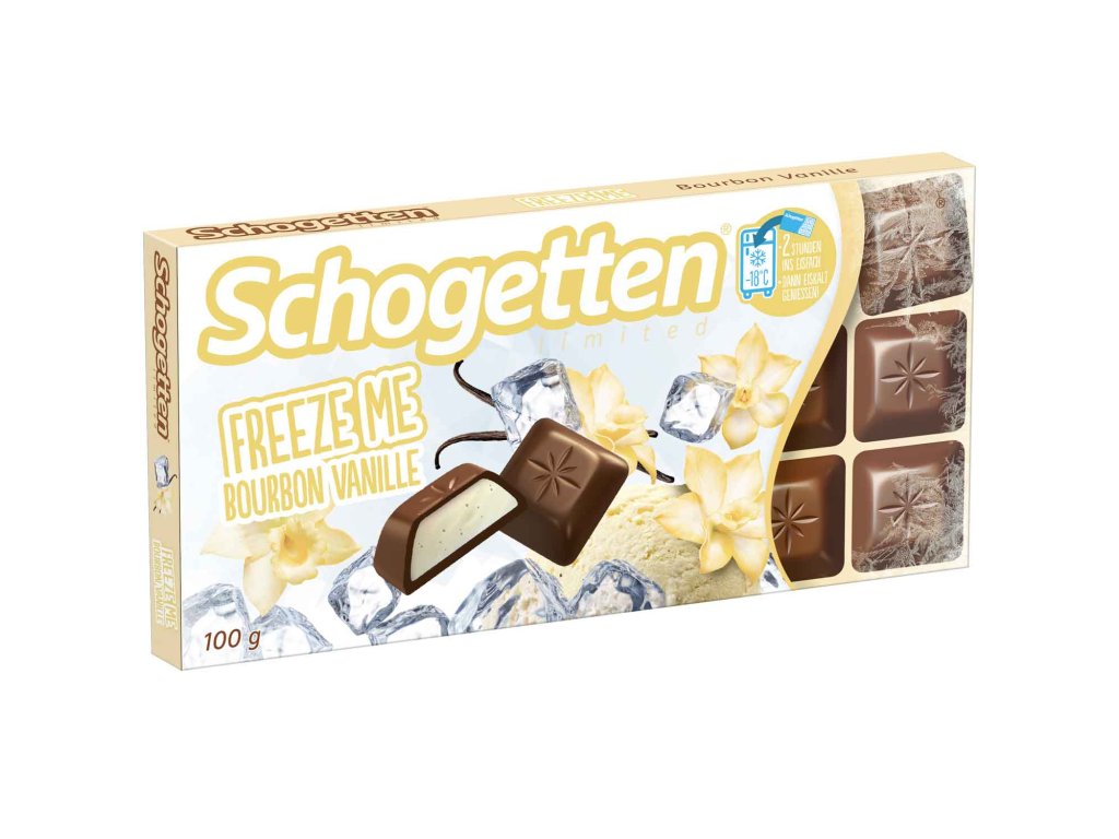 Schogetten Freeze Me Bourbon Vanilla 100g