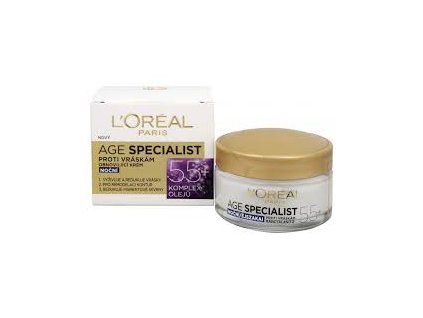 10810 1 l oreal age specialist 55 nocni krem proti vraskam 50ml