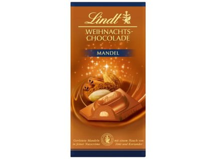 13381 1 lindt vianocne cokolada mliecna s mandlami 100g