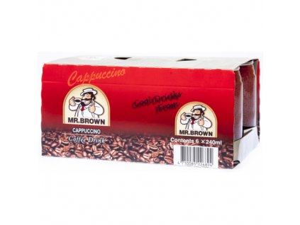 16165 1 mr brown ladova kava cappuccino 6x240ml