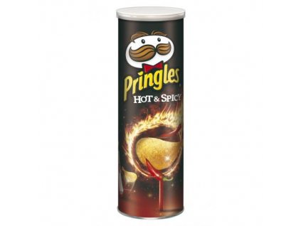 19057 1 pringles hot and spicy 185g