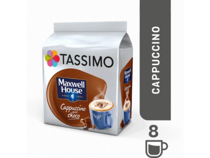 22867 1 tassimo maxwell house cappuccino choco 8 8ks