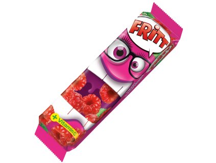 Fritt žuvacie cukríky malina + vitamín C 70g