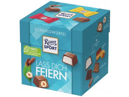 Ritter Sport Schokowürfel Lass Dich Feiern 176g