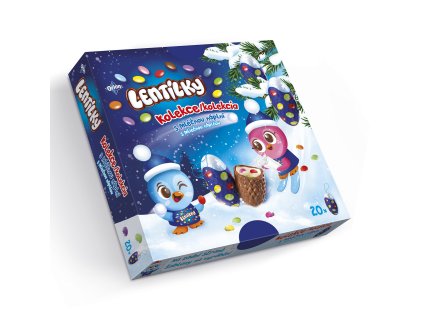 Orion Lentilky Vianočná kolekcia s mliečnou náplňou 350g