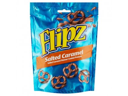 Flipz preclíky slaný karamel 90g