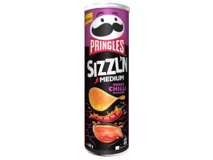 Pringles Sizzl'n Medium Sweet Chilli 180g