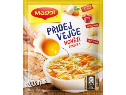 Maggi Pridaj vajcia Hovädzia polievka 44g