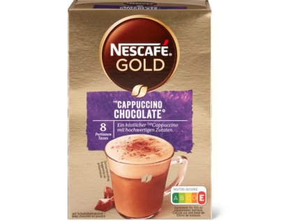Nescafé Gold Cappuccino Čokoláda 8ks 144g