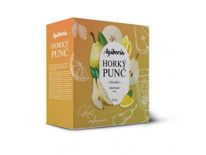 Agiberia Horúci punč Hruška 25x20g